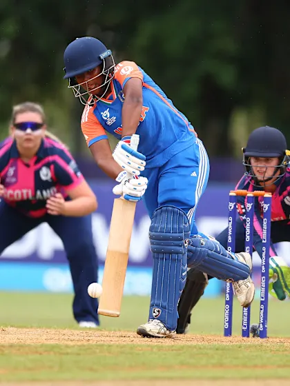 Trisha makes history with family watching on