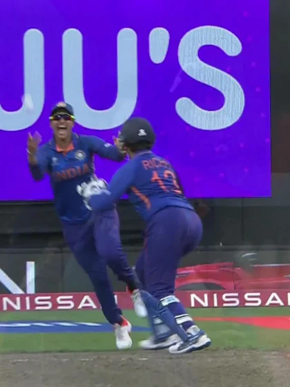 Wicket: Gayakwad breaks through for India