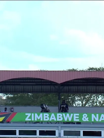 Farhan Yousaf with a Six vs. India