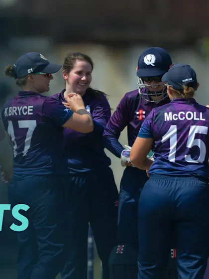 Logo of Scotland seal comfortable win against Thailand | Match Highlights | WCWCQ 2025