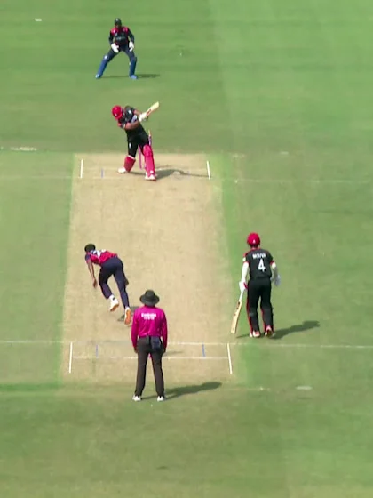 Jaskarandeep Singh - Wicket - Nepal vs CAN