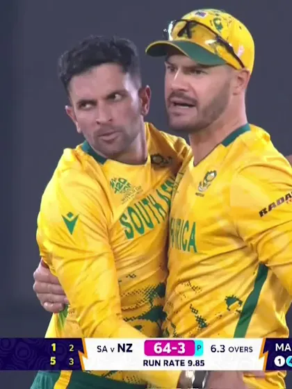 Glenn Phillips - Wicket - New Zealand vs South Africa