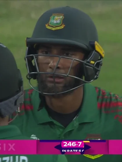 Mahmudullah Riyad - Six - India vs Bangladesh
