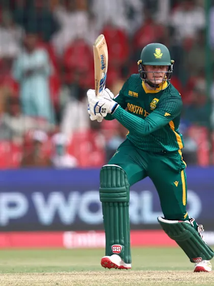 Logo of Ryan Rickelton brings up masterful fifty | AFG v SA | Champions Trophy 2025