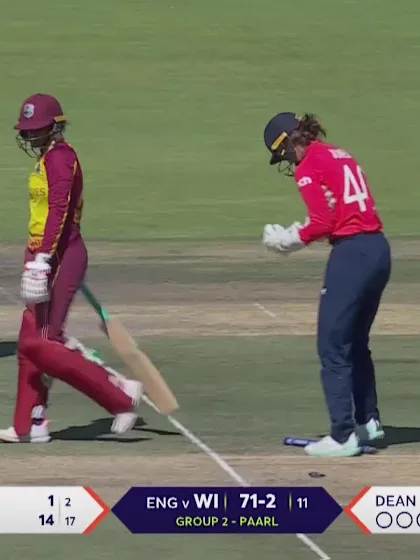Logo of Wicket-Shabika-Gajnabi-West-Indies-Women v England-Women ICC T20WC 2023