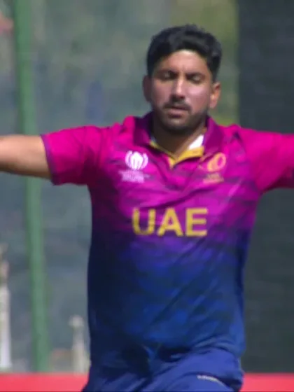 Logo of Kashyap Prajapati - Wicket - Oman vs UAE