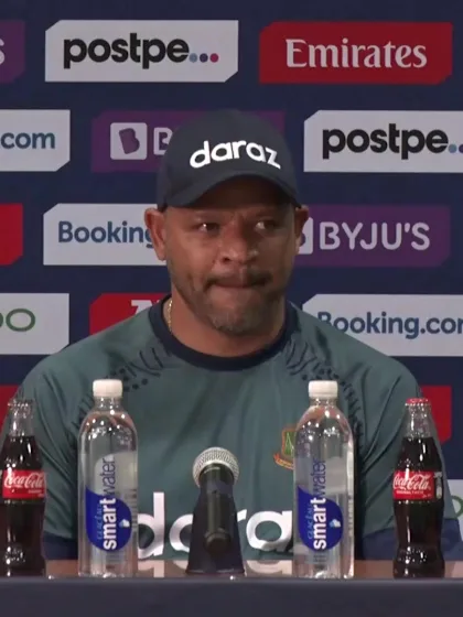 20 October - Oman - Bangladesh Batting Coach Ashwell Prince pre-match press conference