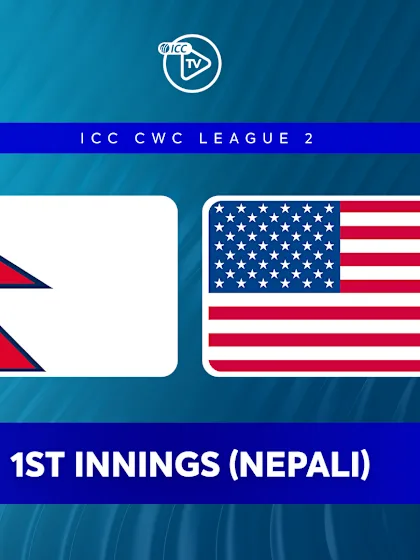 USA v Nepal (1st Innings) (NEPALI)