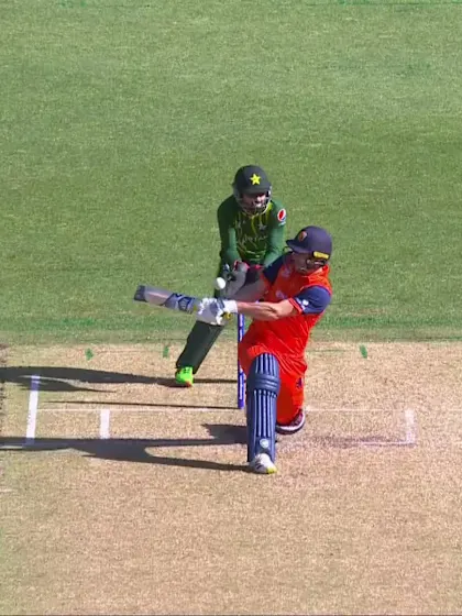 Logo of Wicket - Colin Ackermann - Netherlands v Pakistan ICC T20WC 2022