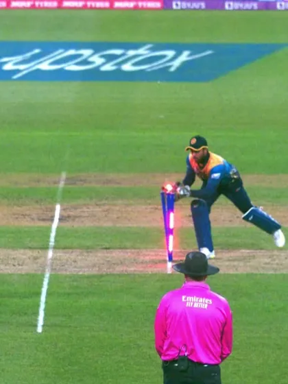 Logo of Wicket - Ish Sodhi - New-Zealand v Sri-Lanka ICC T20WC 2022
