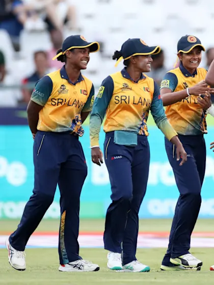 Logo of Bangladesh lose their first to a direct hit run out | Women's T20WC 2023