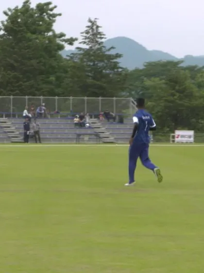 U19 CWC EAP Qualifier, Japan v Samoa: Kazumasa Takahashi brings up his fifty