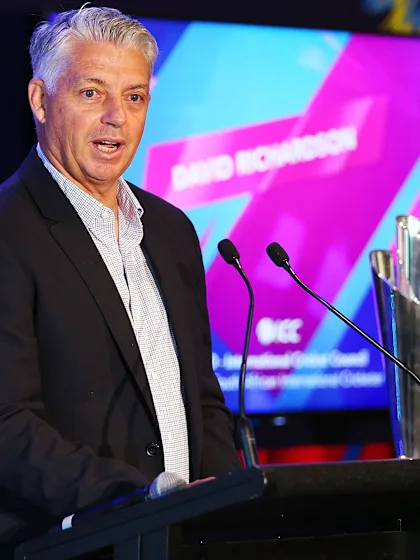 'It's going to be a celebration of cricket' – David Richardson looks ahead to WWT20 in the Caribbean