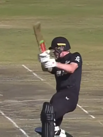 Burns smashes into the trees | U19 CWC 2026