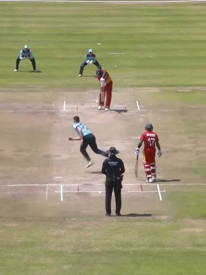 ICC U19 CWC: ENG v ZIM – Balderson sends Myers' off-stump flying