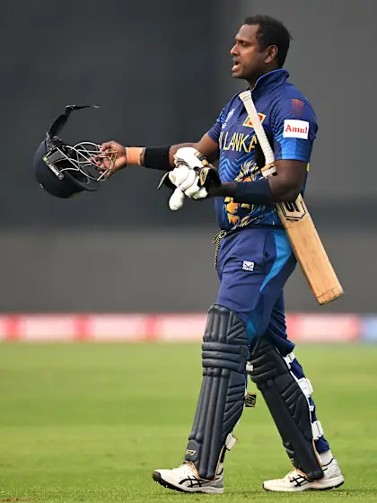 Explained: Why Angelo Mathews was dismissed before facing a ball