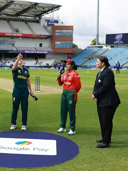 Australia win the toss and op to bowl against Bangladesh | Women's T20WC 2026