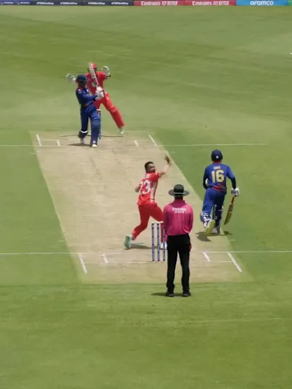 Logo of Aasif Sheikh with a Batting vs. Canada