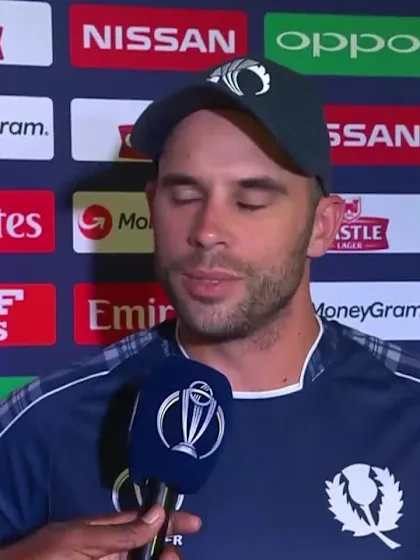 West Indies v Scotland - post-match presentation