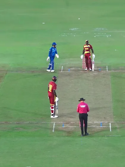 Rovman Powell - Wicket - Afghanistan vs West Indies