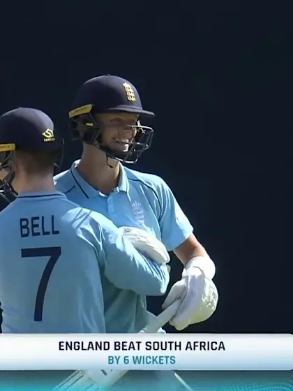 England’s Winning Moment | ENG v SA | ICC U19 Men’s CWC 2022
