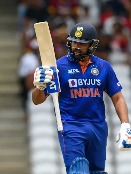 Rohit notches up milestones as India register comprehensive win