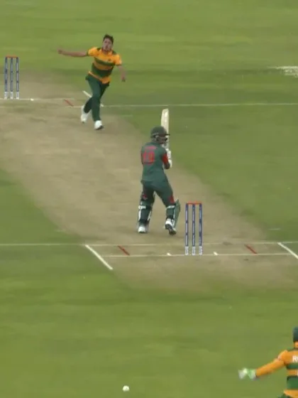 ICC U19 CWC: PAK v BAN – Fiery Amir removes Tanzid to make it four