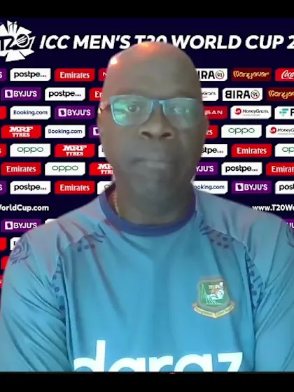 26 October - Abu Dhabi - Bangladesh Coach Ottis Gibson pre-match press conference