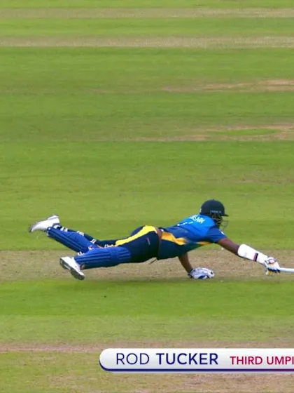 Logo of CWC19: AFG v SL - Thisara is run out