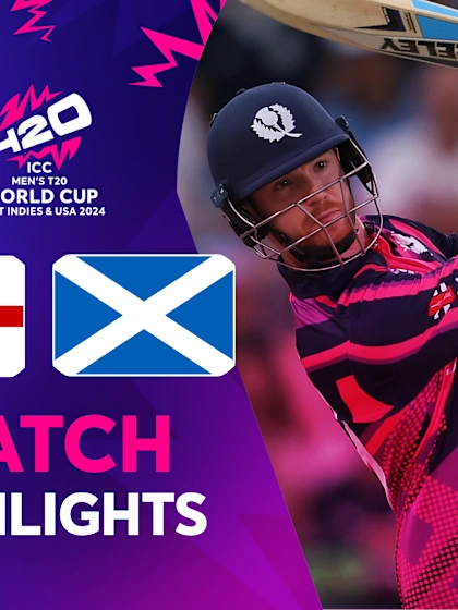 Scotland impress against England before rain plays spoilsport | Match Highlights | T20WC 2024