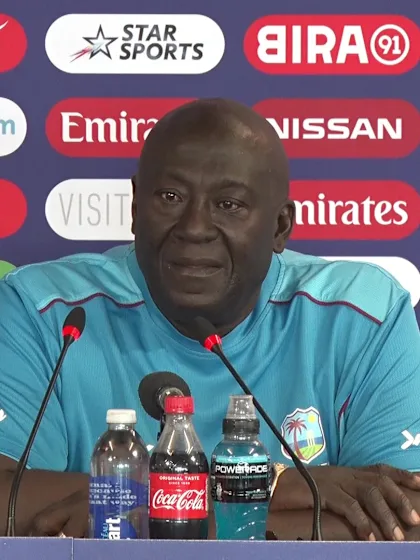 3 July - Leeds - West Indies Assistant coach Roddy Estwick pre-match press conference