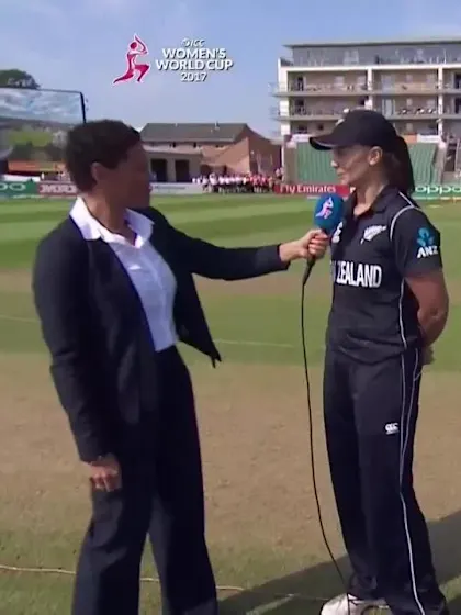 #WWC17 NZw vs WIw - Toss Report