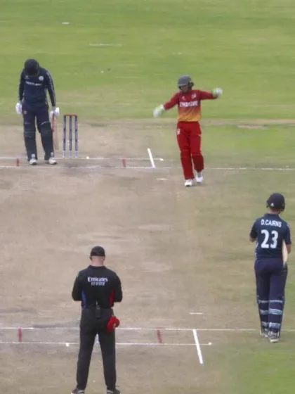 ICC U19 CWC: SCO v ZIM – Highlights of Priviledge Chesa's 5/49