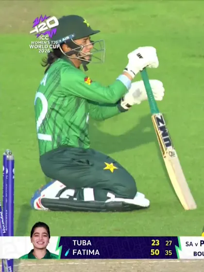 Fatima Sana - Wicket - South Africa vs Pakistan