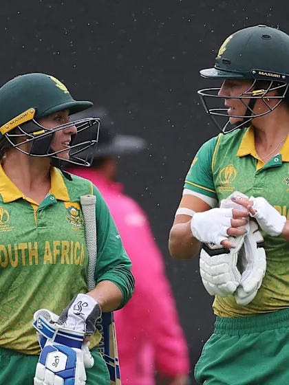 Wet Wellington the winner as South Africa book semi-final berth