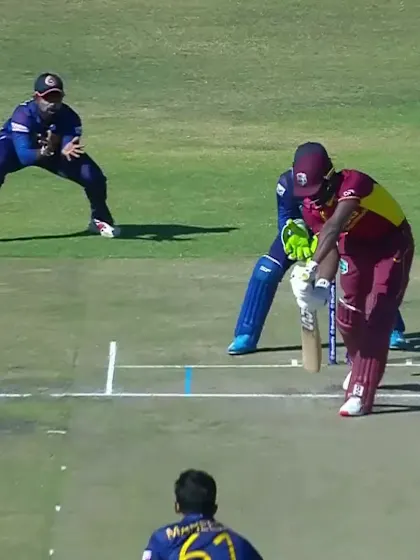 Logo of Shamarh Brooks - Wicket - Sri Lanka vs West Indies