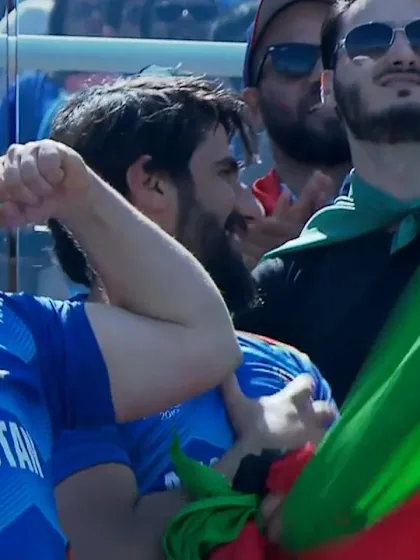 Logo of CWC19: IND v AFG - Gulbadin fan flex