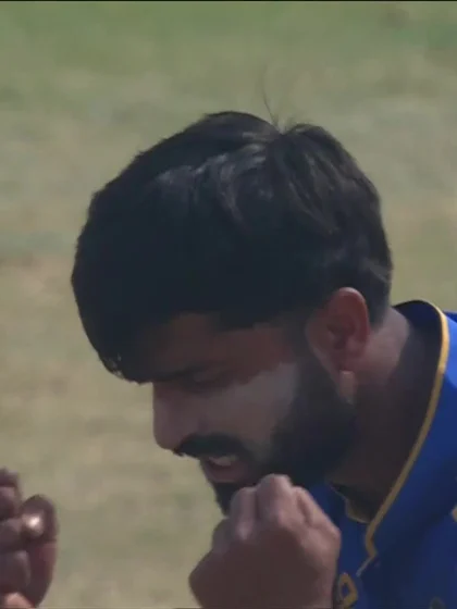 Ibrahim Zadran - Wicket - Afghanistan vs United Arab Emirates