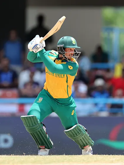 De Kock leads South Africa to narrow win over valiant USA as Super Eight stage gets underway