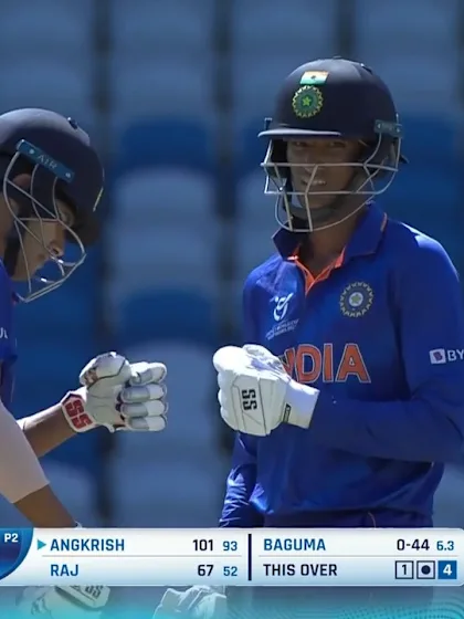 Raghuvanshi gets a brilliant ton | IND v UGA | ICC U19 Men’s CWC 2022