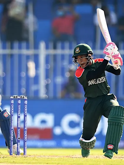 Mushfiqur Rahim reaches his maiden T20 World Cup half-century