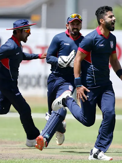The fast bowler spearheading USA's World Cup assault