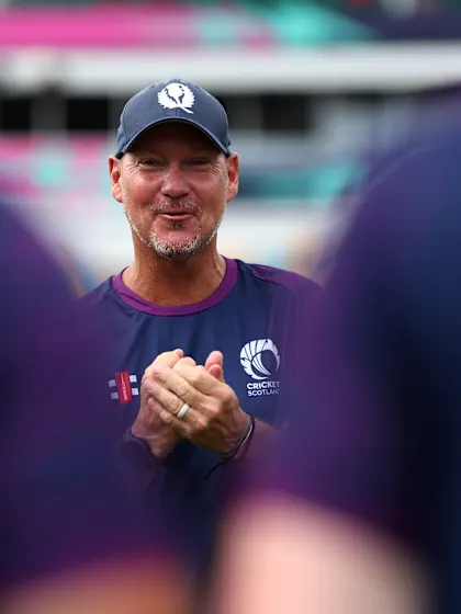Change at the helm as Scotland Men's head coach departs