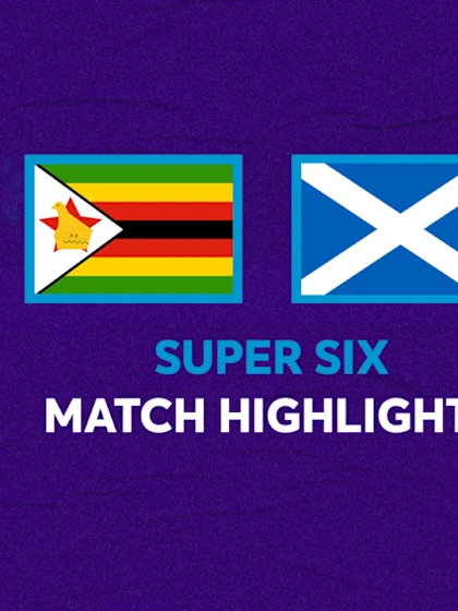 Scotland keep World Cup chances alive against Zimbabwe | CWC23 Qualifier
