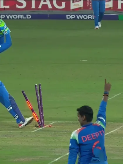 Sophie Ecclestone - Wicket - India Women vs England Women