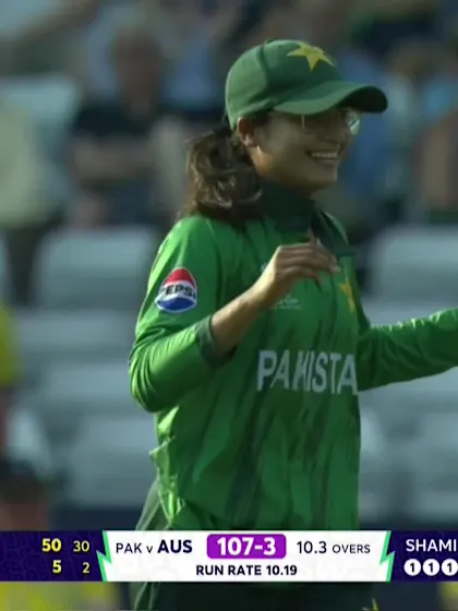 Georgia Wareham - Wicket - Australia vs Pakistan