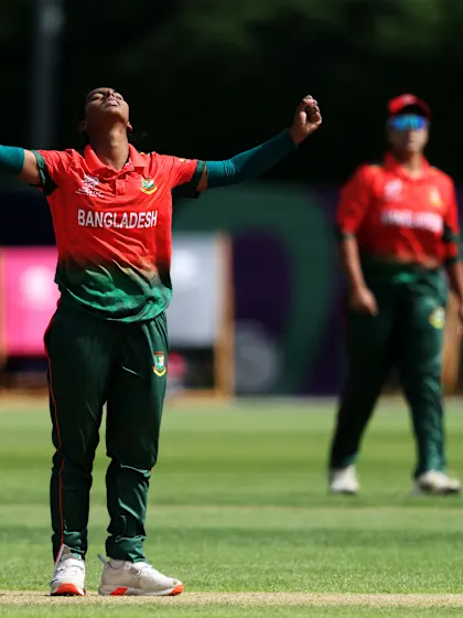 Marufa Akter strikes timber early | Women's T20WC 2026 warm-ups