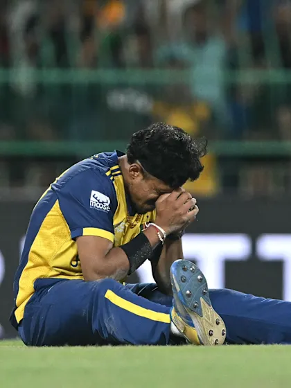 Theekshana's screamer on the return | T20WC 2026