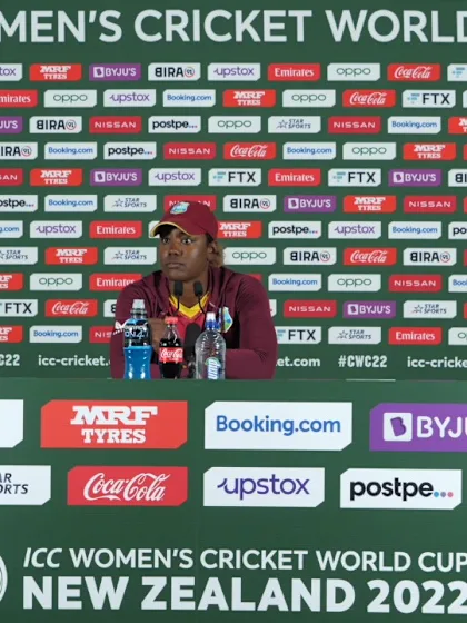 15 March - Hamilton - West Indies player Hayley Matthews post press conference