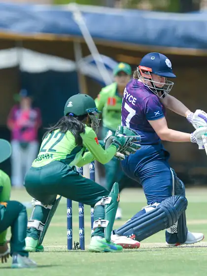 Logo of Kathryn Bryce on the charge against Pakistan | WCWCQ 2025